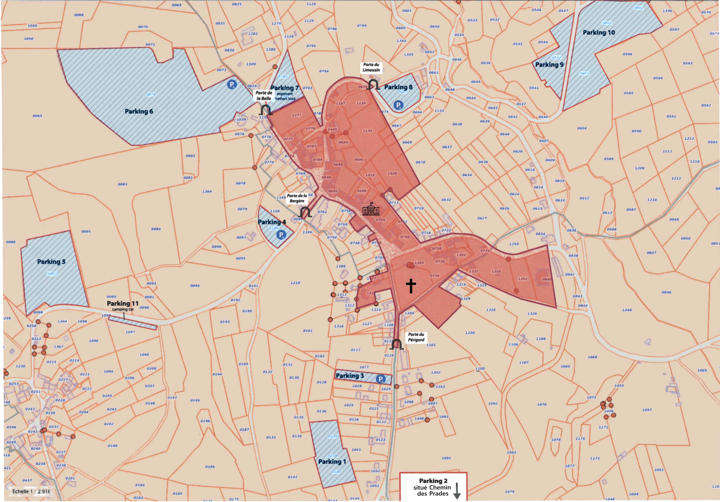 carte parking felibree